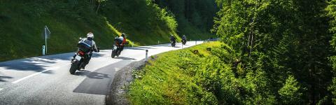 Bild von Motorrad Fahrern